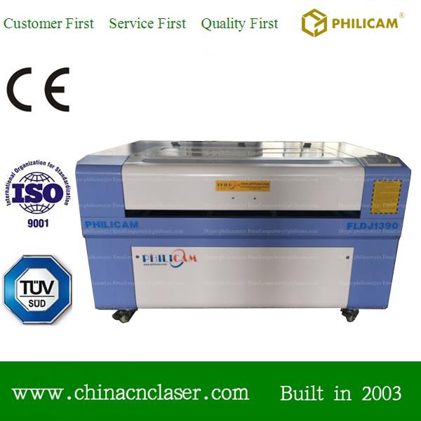 CNC 1390 CO2 láser máquina de grabado de plástico acrílico cortar y grabar
