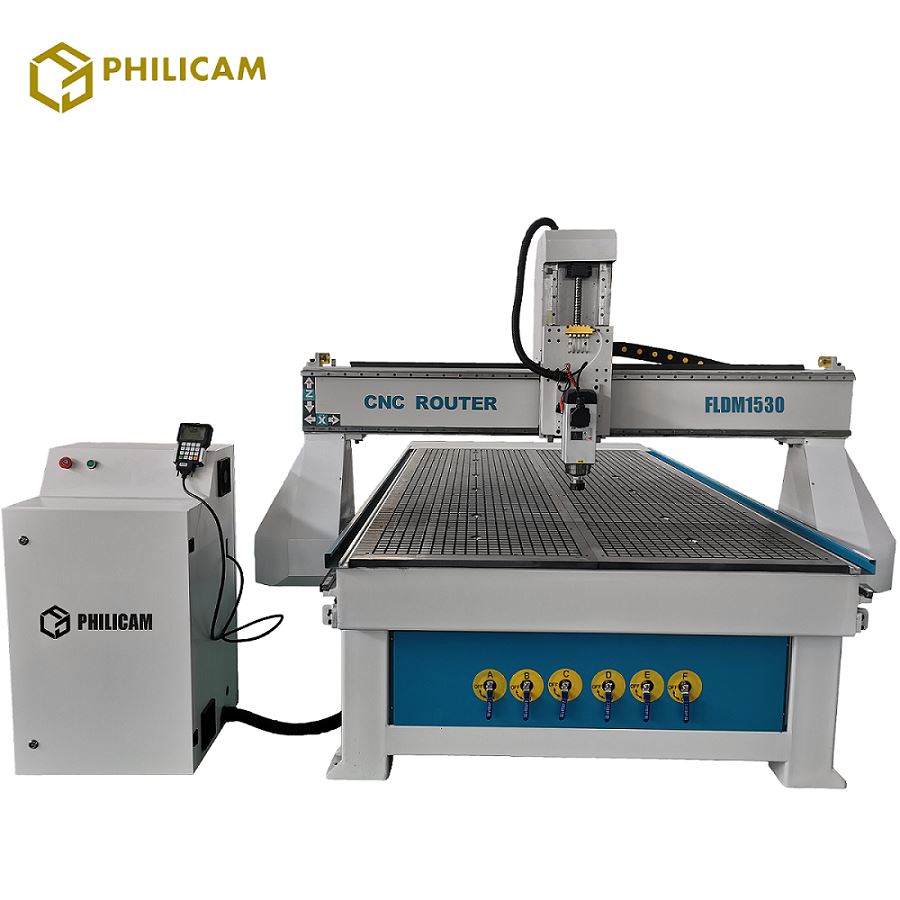 Single head cnc router
